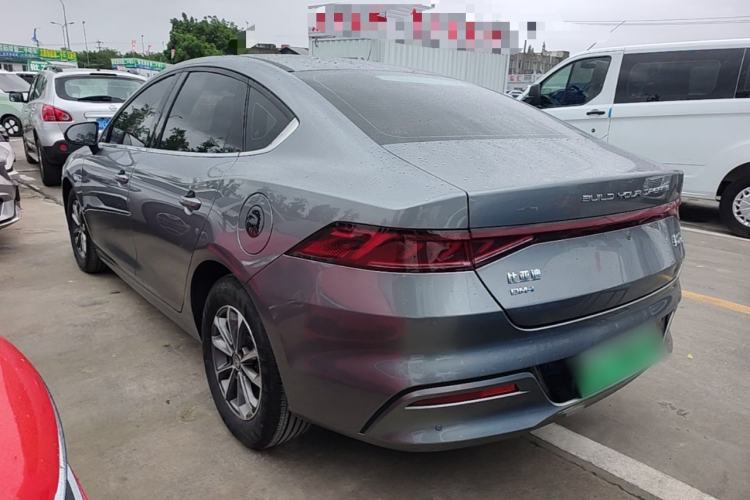 Used BYD Qin PLUS 2023 Champion Edition DM-i 55KM Leading Model Rear Left 45 Deg