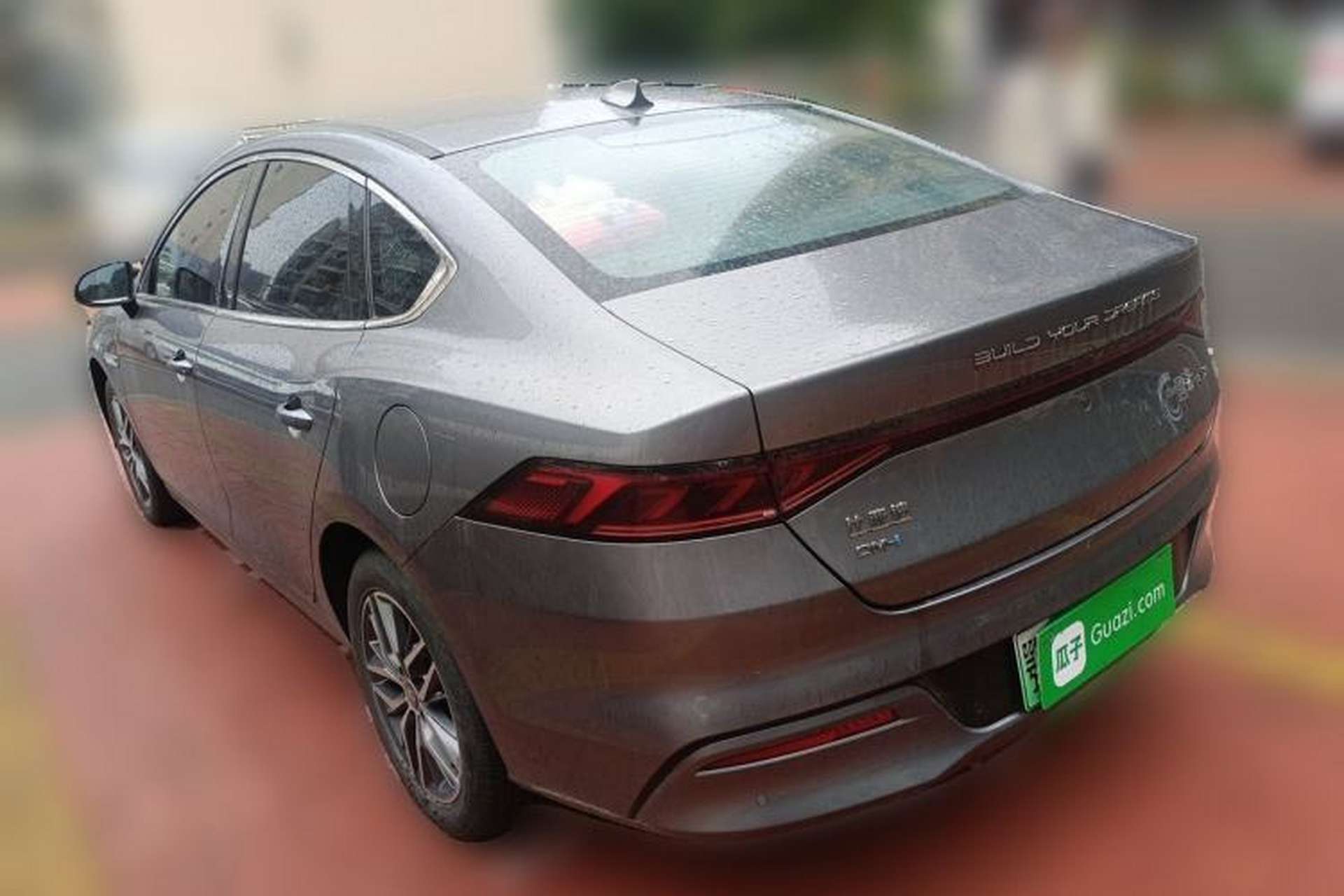 Used BYD Qin PLUS 2023 Champion Edition DM-i 120KM Leading Model Rear Left 45 Deg
