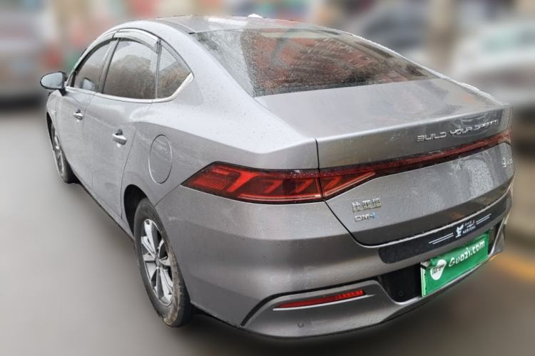 Used BYD Qin PLUS 2023 Champion Edition DM-i 55KM Leading Model Rear Left 45 Deg