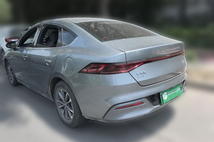 Used BYD Qin PLUS 2023 Champion Edition DM-i 55KM Leading Model Rear Left 45 Deg