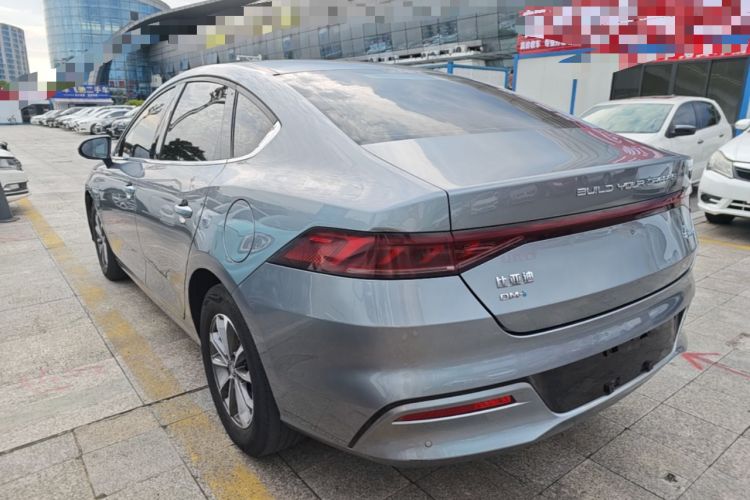 Used BYD Qin PLUS 2023 Champion Edition DM-i 55KM Leading Model Rear Left 45 Deg