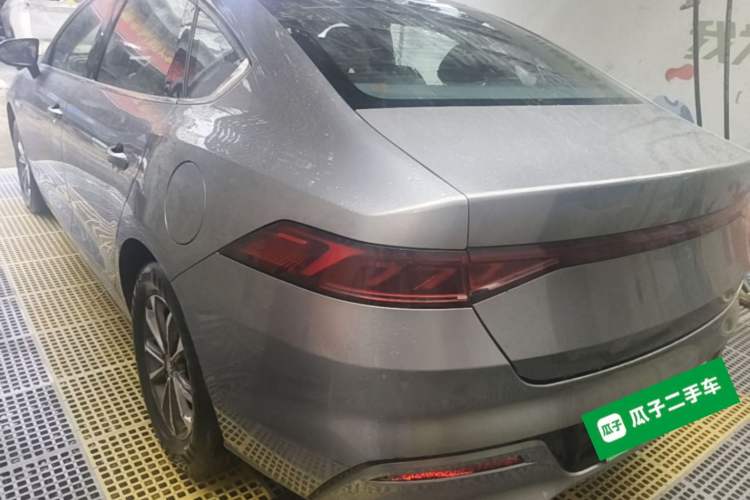 Used BYD Qin PLUS 2023 Champion Edition DM-i 55KM Leading Model Rear Left 45 Deg