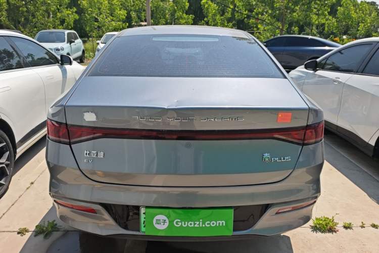 Used BYD Qin PLUS 2023 Champion Edition EV 420KM Superior Model Rear