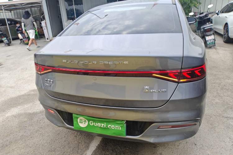 Used BYD Qin PLUS 2023 Champion Edition DM-i 120KM Beyond Model Rear