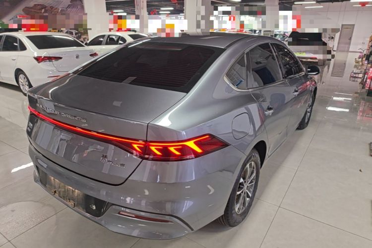 Used BYD Qin PLUS 2023 Champion Edition DM-i 55KM Leading Model Rear Right 45 Deg
