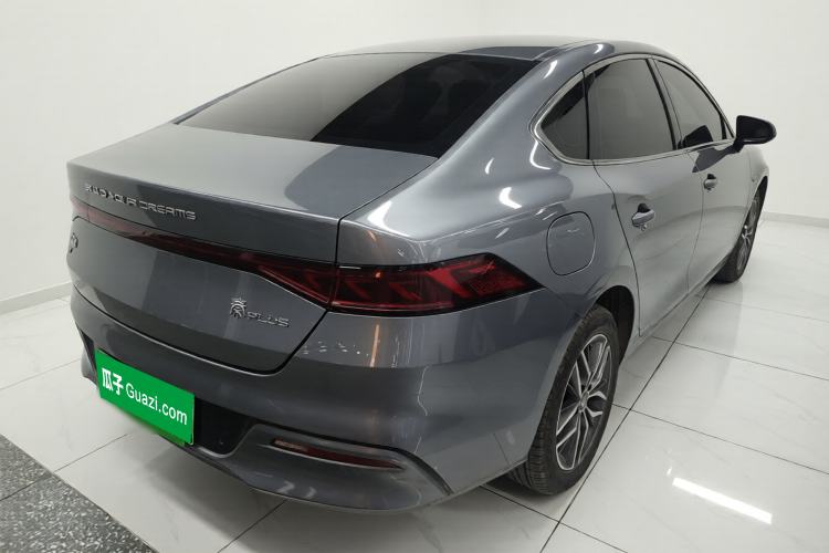 Used BYD Qin PLUS 2023 Champion Edition EV 420KM Leading Model Rear Right 45 Deg