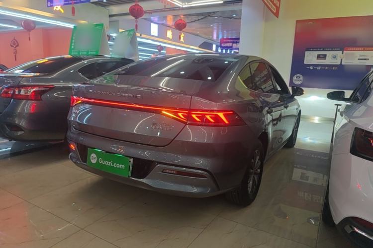 Used BYD Qin PLUS 2023 Champion Edition DM-i 55KM Leading Model Rear Right 45 Deg