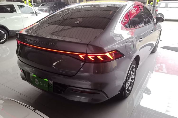 Used BYD Qin PLUS 2023 Champion Edition EV 420KM Leading Model Rear Right 45 Deg