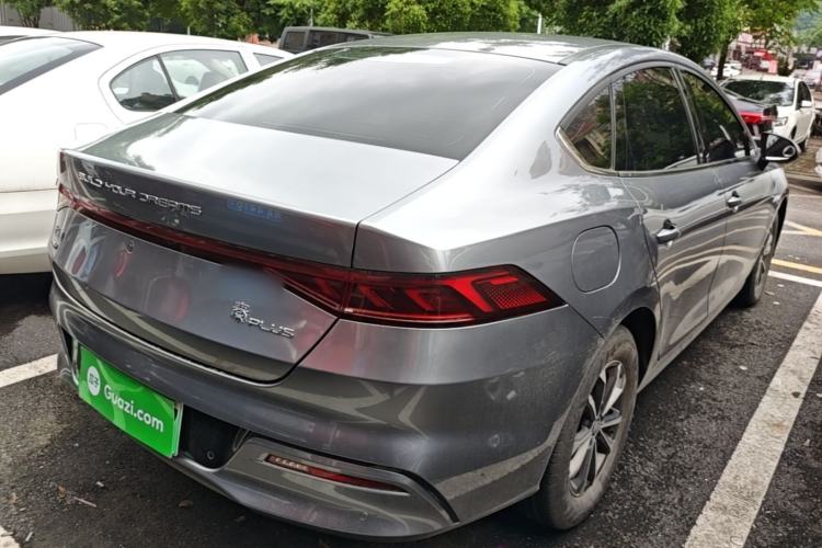 Used BYD Qin PLUS 2023 Champion Edition DM-i 55KM Leading Model Rear Right 45 Deg