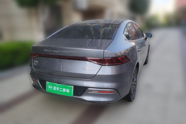 Used BYD Qin PLUS 2023 Champion Edition DM-i 55KM Leading Model Rear Right 45 Deg