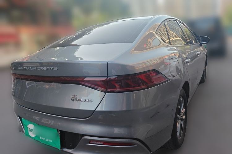 Used BYD Qin PLUS 2023 Champion Edition DM-i 55KM Leading Model Rear Right 45 Deg