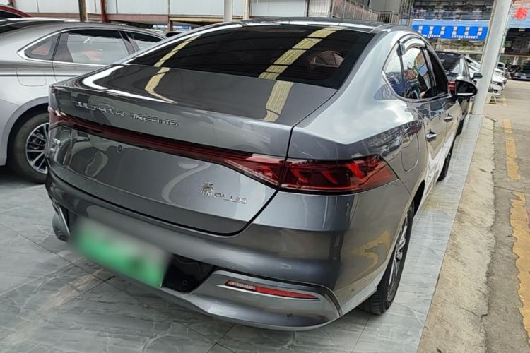 Used BYD Qin PLUS 2023 Champion Edition DM-i 55KM Leading Model Rear Right 45 Deg