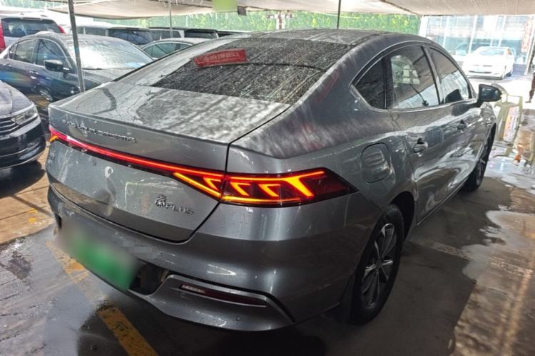 Used BYD Qin PLUS 2023 Champion Edition DM-i 55KM Leading Model Rear Right 45 Deg