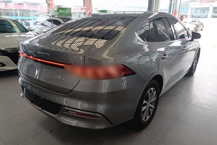 Used BYD Qin PLUS 2023 Champion Edition DM-i 55KM Leading Model Rear Right 45 Deg