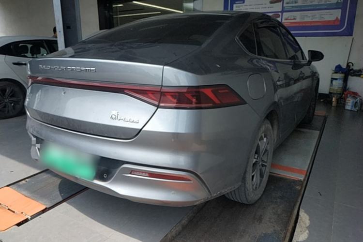Used BYD Qin PLUS 2023 Champion Edition DM-i 55KM Leading Model Rear Right 45 Deg