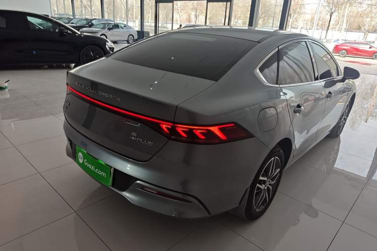 Used BYD Qin PLUS 2023 Champion Edition DM-i 120KM Leading Model Rear Right 45 Deg