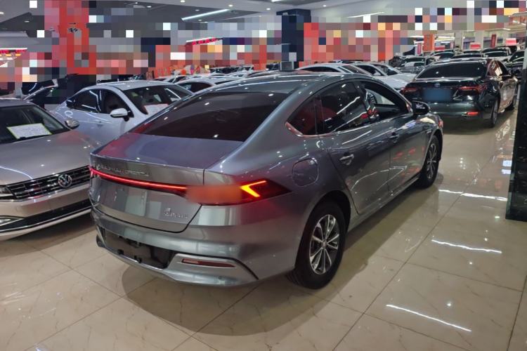 Used BYD Qin PLUS 2023 Champion Edition DM-i 55KM Leading Model Rear Right 45 Deg