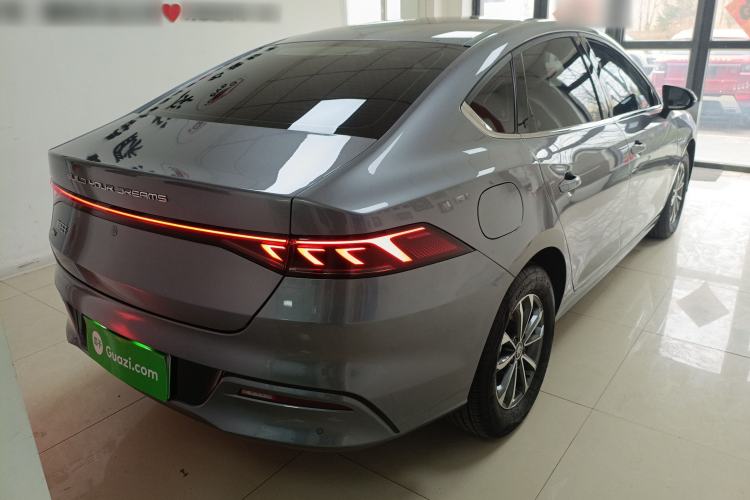 Used BYD Qin PLUS 2023 Champion Edition DM-i 55KM Leading Model Rear Right 45 Deg