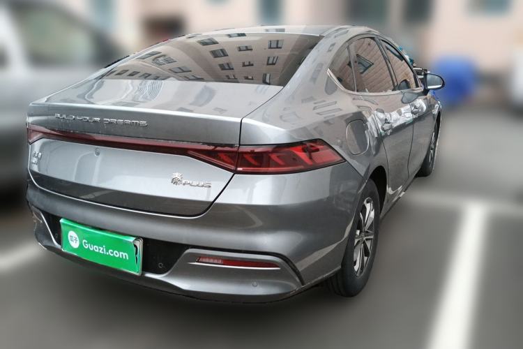 Used BYD Qin PLUS 2023 Champion Edition DM-i 55KM Leading Model Rear Right 45 Deg