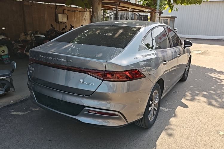 Used BYD Qin PLUS 2023 Champion Edition DM-i 55KM Leading Model Rear Right 45 Deg