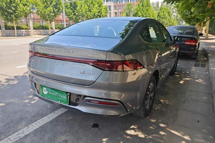 Used BYD Qin PLUS 2023 Champion Edition DM-i 55KM Leading Model Rear Right 45 Deg