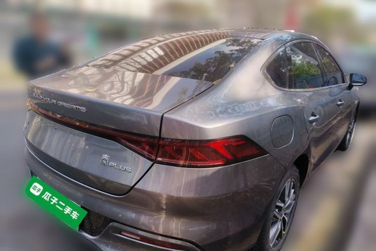 Used BYD Qin PLUS 2023 Champion Edition DM-i 120KM Beyond Model Rear Right 45 Deg