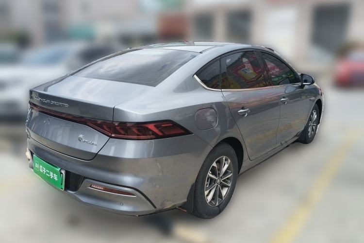 Used BYD Qin PLUS 2023 Champion Edition DM-i 55KM Leading Model Rear Right 45 Deg
