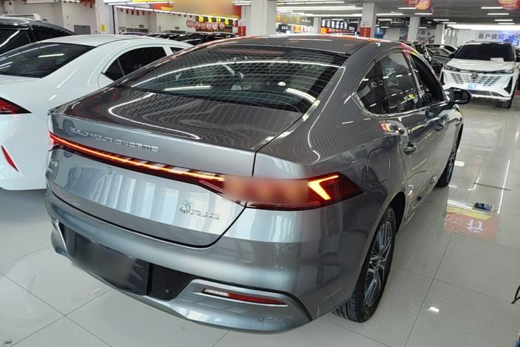 Used BYD Qin PLUS 2023 Champion Edition DM-i 55KM Superior Model Rear Right 45 Deg