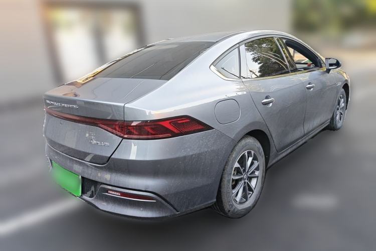 Used BYD Qin PLUS 2023 Champion Edition DM-i 55KM Leading Model Rear Right 45 Deg