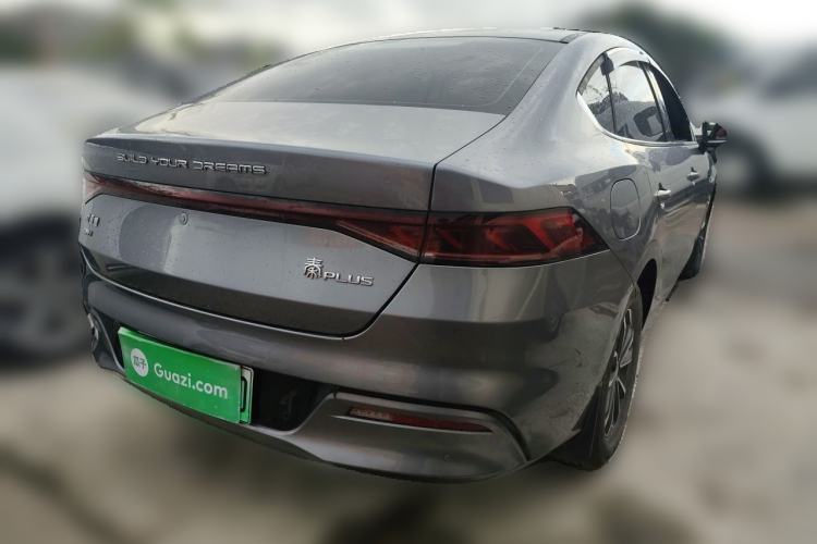 Used BYD Qin PLUS 2023 Champion Edition DM-i 55KM Superior Model Rear Right 45 Deg