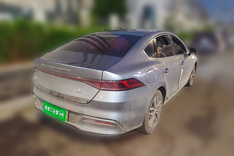 Used BYD Qin PLUS 2023 Champion Edition EV 510KM Beyond Model Rear Right 45 Deg