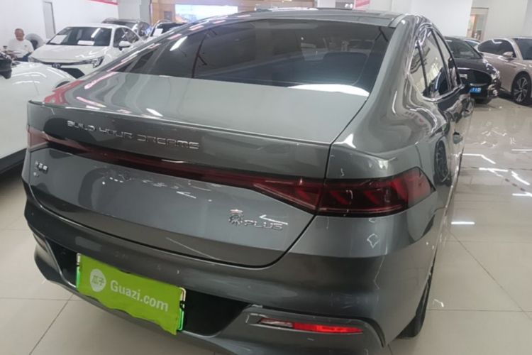 Used BYD Qin PLUS 2023 Champion Edition EV 420KM Superior Model Rear Right 45 Deg