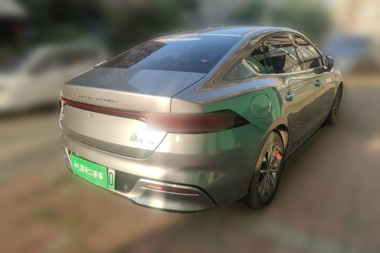 Used BYD Qin PLUS 2023 Champion Edition DM-i 55KM Leading Model Rear Right 45 Deg