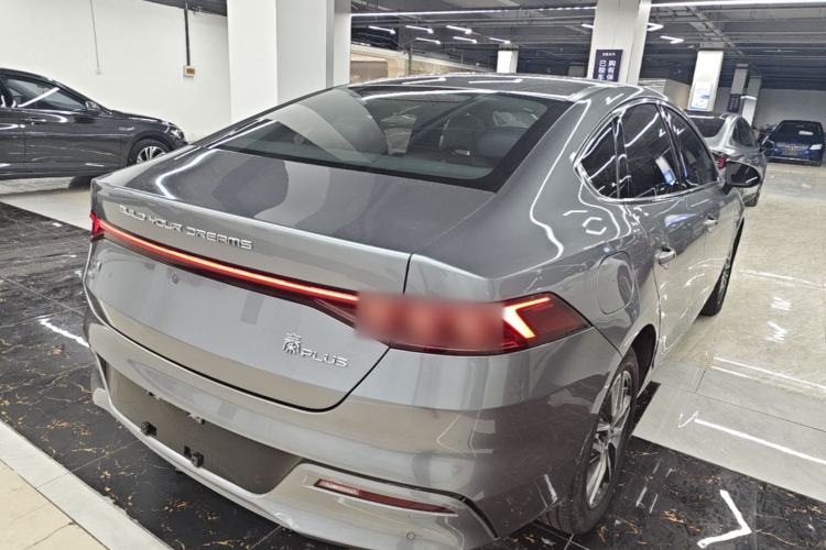 Used BYD Qin PLUS 2023 Champion Edition DM-i 120KM Leading Model Rear Right 45 Deg