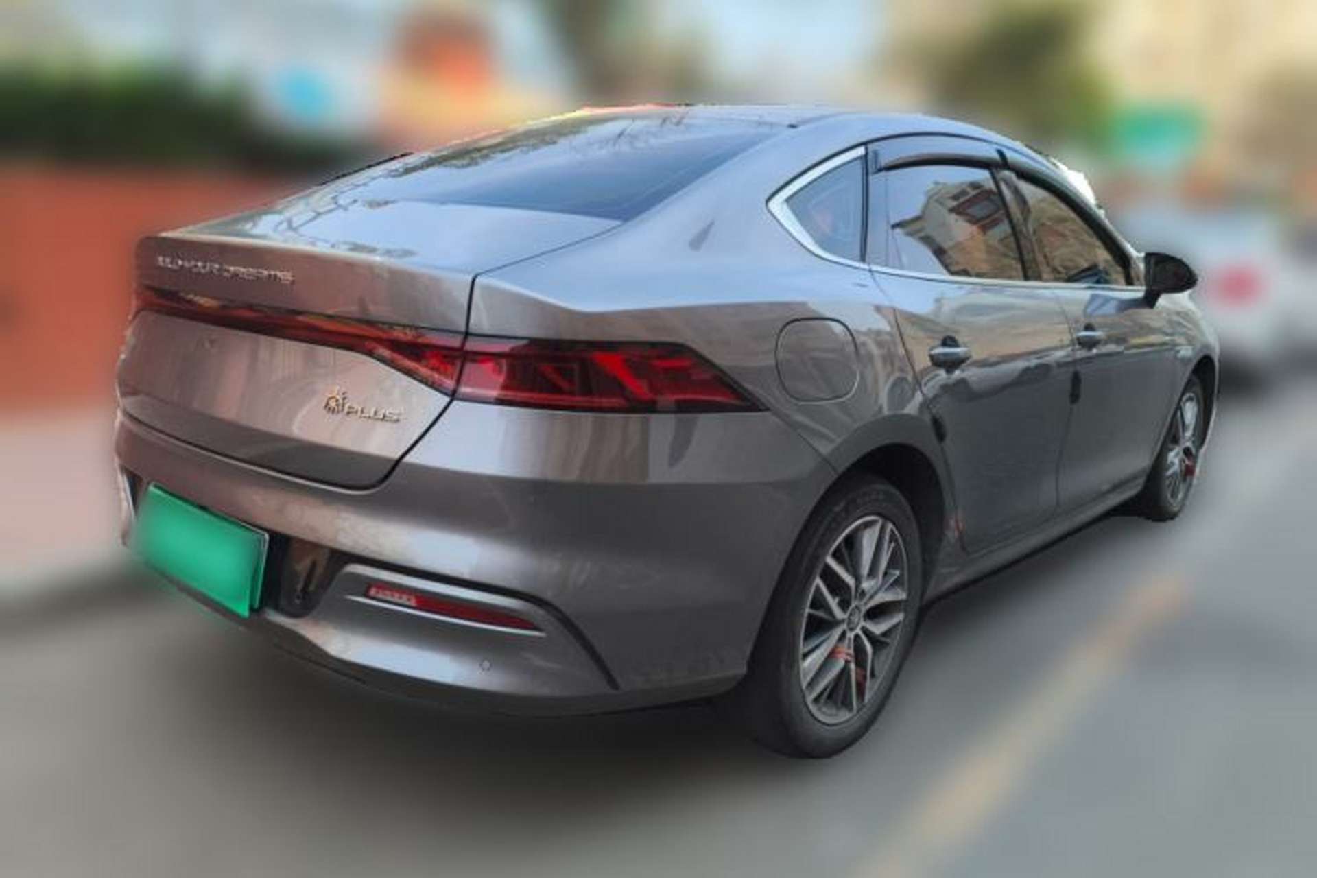 Used BYD Qin PLUS 2023 Champion Edition EV 420KM Leading Model Rear Right 45 Deg