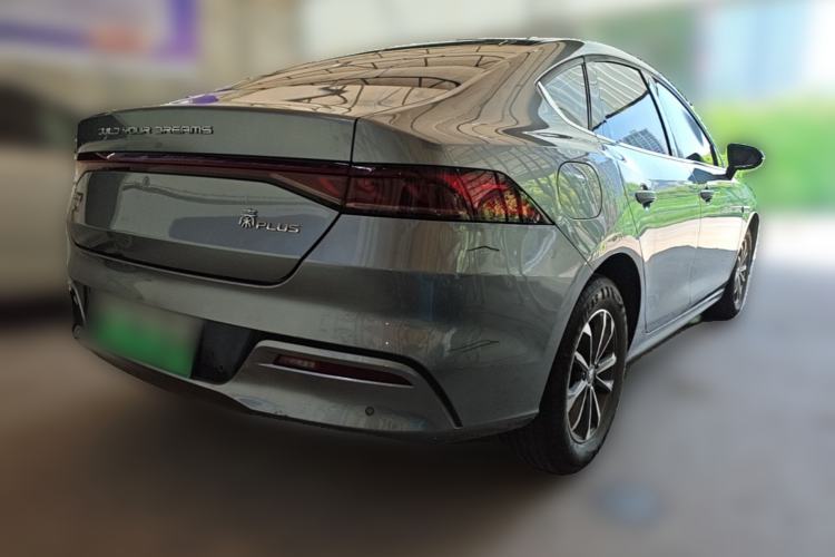 Used BYD Qin PLUS 2023 Champion Edition DM-i 55KM Leading Model Rear Right 45 Deg
