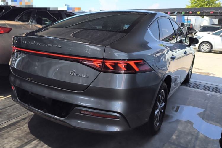 Used BYD Qin PLUS 2023 Champion Edition DM-i 55KM Leading Model Rear Right 45 Deg