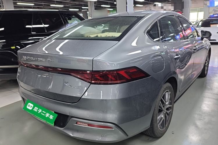 Used BYD Qin PLUS 2023 Champion Edition DM-i 55KM Superior Model Rear Right 45 Deg