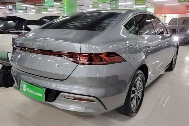 Used BYD Qin PLUS 2023 Champion Edition DM-i 55KM Leading Model Rear Right 45 Deg