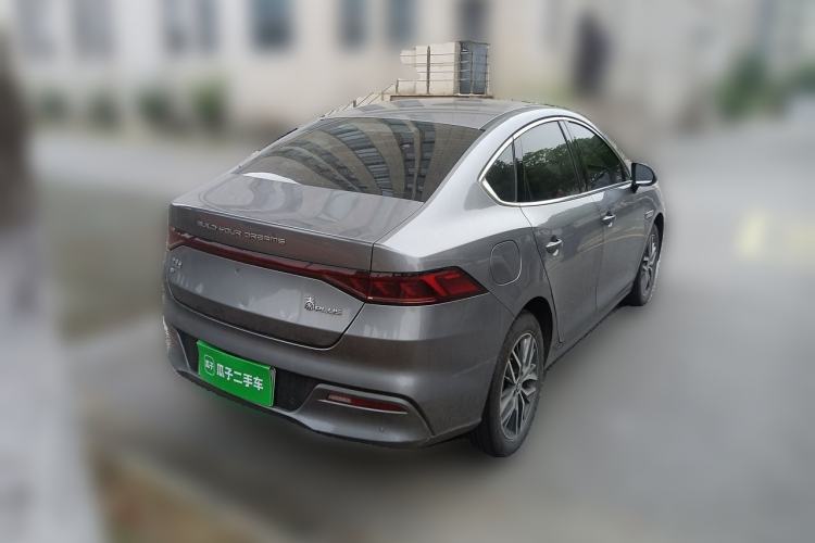 Used BYD Qin PLUS 2023 Champion Edition EV 420KM Superior Model Rear Right 45 Deg