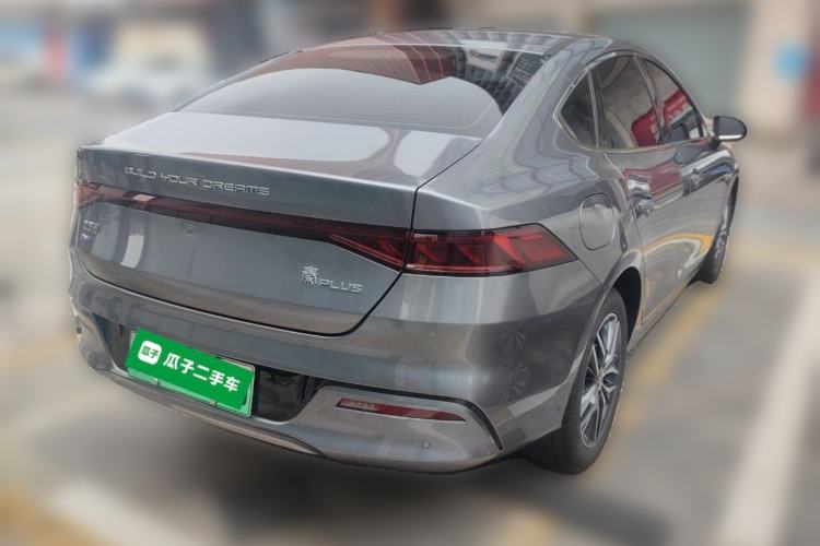 Used BYD Qin PLUS 2023 Champion Edition DM-i 120KM Leading Model Rear Right 45 Deg