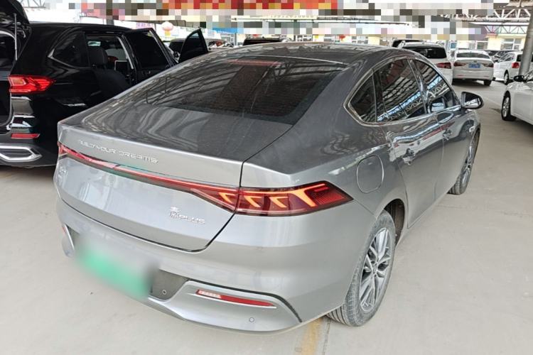 Used BYD Qin PLUS 2023 Champion Edition DM-i 120KM Leading Model Rear Right 45 Deg