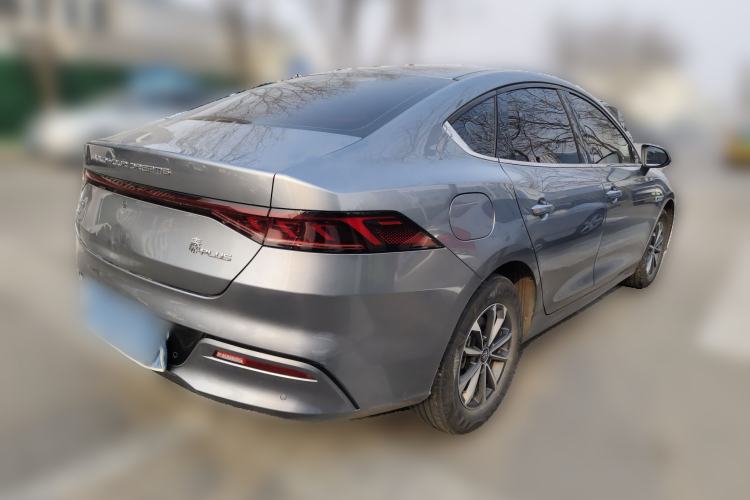 Used BYD Qin PLUS 2023 Champion Edition DM-i 55KM Leading Model Rear Right 45 Deg