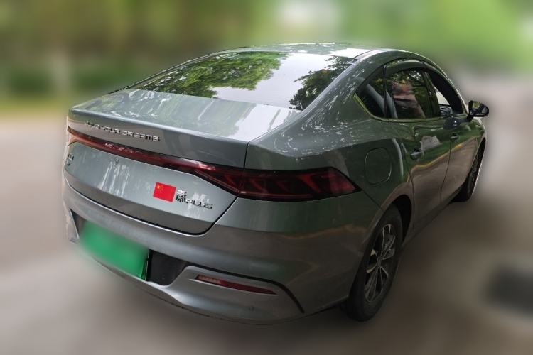 Used BYD Qin PLUS 2023 Champion Edition DM-i 55KM Leading Model Rear Right 45 Deg
