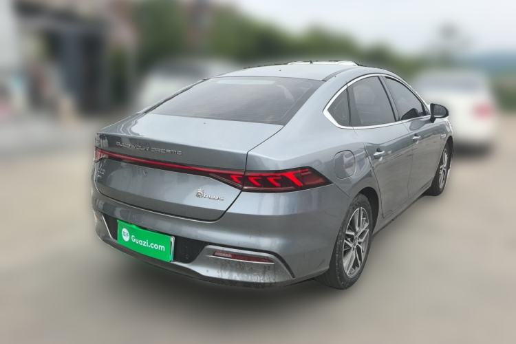 Used BYD Qin PLUS 2023 Champion Edition DM-i 55KM Superior Model Rear Right 45 Deg