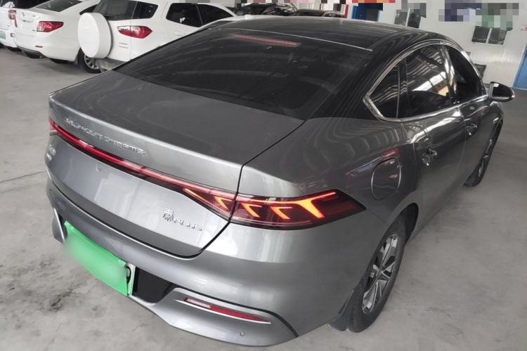 Used BYD Qin PLUS 2023 Champion Edition DM-i 55KM Leading Model Rear Right 45 Deg