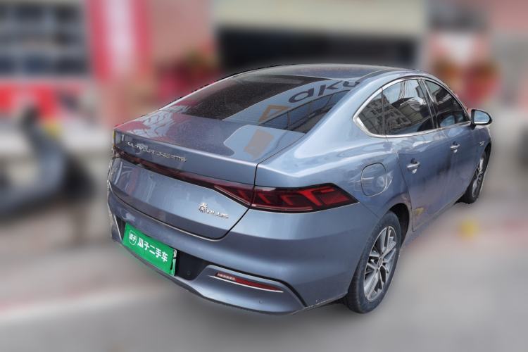 Used BYD Qin PLUS 2023 Champion Edition EV 420KM Superior Model Rear Right 45 Deg