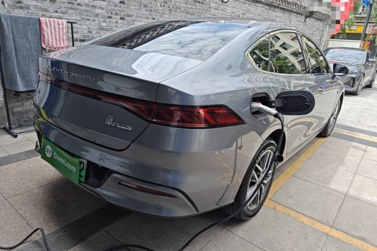 Used BYD Qin PLUS 2023 Champion Edition EV 420KM Leading Model Rear Right 45 Deg