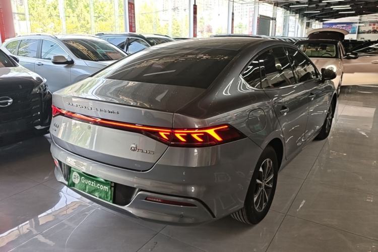 Used BYD Qin PLUS 2023 Champion Edition DM-i 55KM Leading Model Rear Right 45 Deg