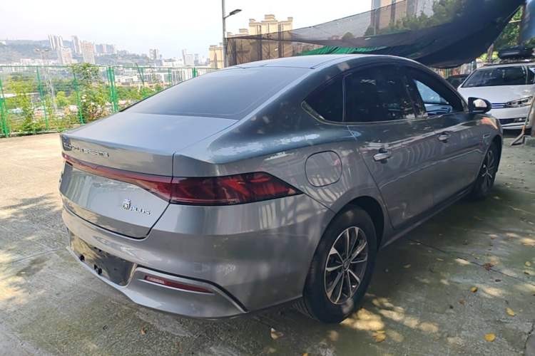 Used BYD Qin PLUS 2023 Champion Edition DM-i 55KM Leading Model Rear Right 45 Deg